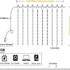 1774974774_One94Store-Plastic-Fairy-Curtain-String-Lights-for-Wall-Decoration-Warm-White-USB-Powered-300-LEDs-8-Flashing-Modes-Window-Backdrop-Lights-for-Bedroom-Party-Diwali-Christmas-3x3-Meter.jpg One94Store Plastic Fairy Curtain String Lights for Wall Decoration, Warm White USB Powered 300 LED's, 8 Flashing Modes, Window Backdrop Lights for Bedroom, Party, Diwali, Christmas - 3x3 Meter