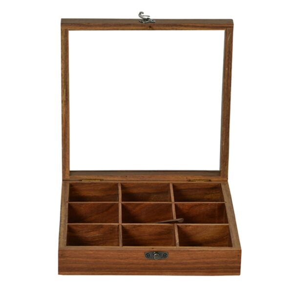 1774981256_ExclusiveLane-Sheesham-Wooden-Spice-Box-with-Spoon-Non-Removable-Partitions-50-ml-Brown-Spice-Box-Wooden-Namak-Dani-for-Kitchen-Wood-Masala-Box-for-Kitchen-Wooden-Masala-Dabba-Dani-Container.jpg ExclusiveLane Sheesham Wooden Spice Box with Spoon (Non Removable Partitions, 50 ml, Brown) |Spice Box Wooden Namak Dani for Kitchen Wood Masala Box for Kitchen Wooden Masala Dabba Dani Container