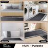 1774989332_SITTELLA-Rubber-2-Kitchen-Mats-Set-Anti-Skid-Kitchen-Mats-3.5mm-Water-Absorbent-Rug-Carpets-Floor-Mat-for-Home-and-Kitchen-120x40cm-40x60cm-in-Grey-Rectangular.jpg SITTELLA Rubber 2 Kitchen Mats Set, Anti-Skid Kitchen Mats 3.5mm, Water Absorbent Rug, Carpets, Floor Mat for Home and Kitchen (120x40cm & 40x60cm) in Grey, Rectangular