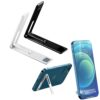 2PCS Kickstand for Mobile, Folding Invisible Portable Metal Cell Phone Stand Holder for Desk, Phone Back Holder Grip, Compatible with iPhone, Samsung and All Cellphones
