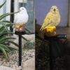 AERYS Bird Garden Solar Lights Outdoor Cute Bird LED Decorative Waterproof Garden Stake Lights, Lawn Lamp Light for Garden, Balcony, Patio, Yard Landscape Lighting