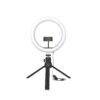 Amazon Basics 12-inch Professional LED Ring Light with Tripod Stand Amazon Basics 12-inch Professional LED Ring Light with Tripod Stand | 3 Color Temperature Modes | 10 Brightness Settings | Suitable for Photoshoot, Makeup, Videography