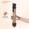 Amazon Basics Lightweight 41-134cm Tripod with Mobile Holder & Carry Bag | for All Camera/Go pro/Smartphones| Copper