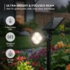 Amazon-Basics-Solar-LED-Spotlight-for-Garden-Outdoor-Adjustable-Solar-Panel-Lamp-4-Ultra-Bright-LEDs-IP54-Waterproof-2-Light-Modes-Wall-Mount-Ground-Stake-Options.jpg Amazon Basics Solar LED Spotlight for Garden & Outdoor | Adjustable Solar Panel & Lamp | 4 Ultra-Bright LEDs | IP54 Waterproof | 2 Light Modes | Wall Mount & Ground Stake Options