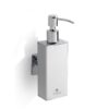 Aquarium Wall Mounted Liquid Handwash Dispenser Bottle - Chrome Plated Stainless Steel 304 | Refillable Liquid Soap Dispenser for Bathroom, Kitchen & Wash Basin | OTS