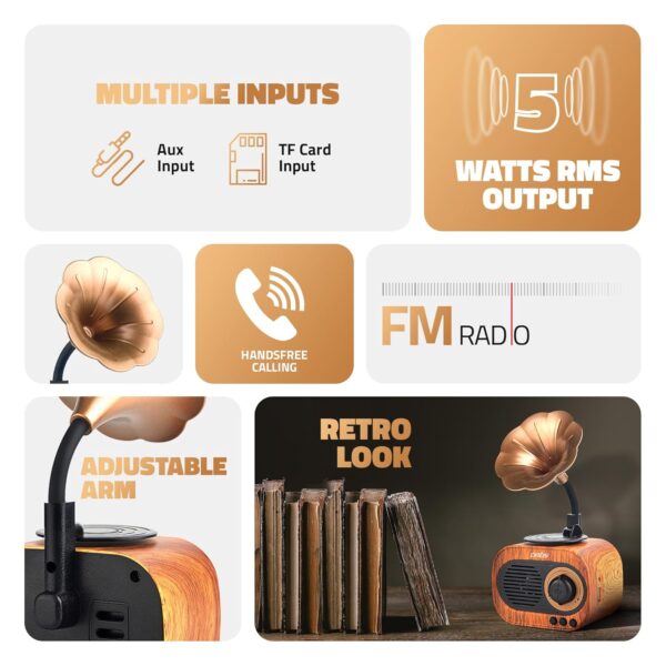 Artis-BT12-Classic-Retro-Wireless-BT-Speaker-with-FMUSBAUX-in-Hands-Free-Calling-5W-RMS-Output.jpg Artis BT12 Classic Retro Wireless BT Speaker with FM/USB/AUX in & Hands Free Calling (5W RMS Output)