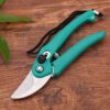 CBK Hand Pruner Cutter - 1 Pc,Gardening Scissors Heavy Duty Gardening Tools Grass Cutter, Plant Cutter for Home Garden, Wood Branch Trimmer, Garden Tools Grass Cutting Accessories (Steel Blades)