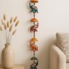 CDM Handcrafted Rajasthani Wall Hanging | Ethnic Decorative Hanging with CDM Handcrafted Rajasthani Wall Hanging | Ethnic Decorative Hanging with Beads & Bell | Home Decor for Door, Wall, Balcony