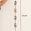 CDM-Handcrafted-Rajasthani-Wall-Hanging-Ethnic-Decorative-Hanging-with-Beads-Bell-Home-Decor-for-Door-Wall-Balcony.jpg CDM Handcrafted Rajasthani Wall Hanging | Ethnic Decorative Hanging with Beads & Bell | Home Decor for Door, Wall, Balcony
