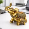 CHIBRO-Decorative-Elephant-Showpiece-for-Home-Decor-Resin-Lucky-Elephant-Statue-with-Mother-Baby-Design-Tabletop-Feng-Shui-Good-Luck-Idol-Golden-Elephant-Family.jpg CHIBRO Decorative Elephant Showpiece for Home Décor | Resin Lucky Elephant Statue with Mother & Baby Design | Tabletop Feng Shui Good Luck Idol (Golden Elephant Family)