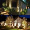 C&K 6W LED Outdoor Garden Spot and Spike IP65 Garden C&K 6W LED Outdoor Garden Spot and Spike IP65 Garden Light Lamp (Warm White)
