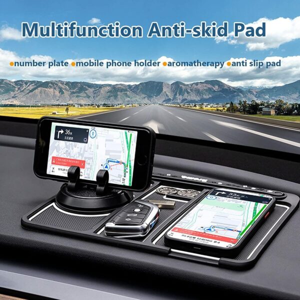 Car-Dashboard-Mobile-Holder-Anti-Slip-Mat-with-Phone-Stand-Number-Plate-–-Non-Slip-Silicone-Dashboard-Organizer-for-Car-Interior-Pack-of-1.jpg Car Dashboard Mobile Holder Anti-Slip Mat with Phone Stand & Number Plate – Non-Slip Silicone Dashboard Organizer for Car Interior (Pack of 1)
