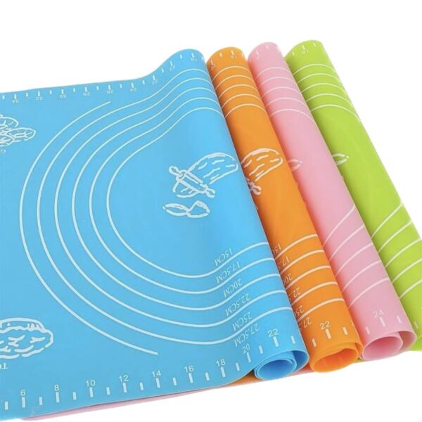 Carrot-Silicone-Baking-Mat-Silicone-Chapati-Atta-Kneading-Mat-Non-Stick-Fondant-Rolling-Mat-Stretchable-for-Kitchen-Roti-Chapati-Baking-Mat-50-40-cm-Color-May-Vary-1.jpg Carrot - Silicone Baking Mat Silicone Chapati Atta Kneading Mat Non-Stick Fondant Rolling Mat Stretchable for Kitchen Roti Chapati (Baking Mat 50 * 40 cm) (Color May Vary, 1)