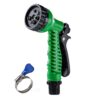 Cinagro Garden Hose 7 Pattern High Pressure Garden Hose Nozzle Cinagro Garden Hose 7 Pattern High Pressure Garden Hose Nozzle Spray Gun, Pressure Control Valve, 360° Adjustable & Leak Proof, Gardening Washing Water Spray for Plants (with 1 Clamp)