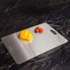 Clazkit Large Stainless Steel Chopping Cutting Board Vegetable,Fruit,Bread & Meat Clazkit Large Stainless Steel Chopping Cutting Board Vegetable,Fruit,Bread & Meat Durable Safe & Heavy Duty (360 x 250 x 1mm)