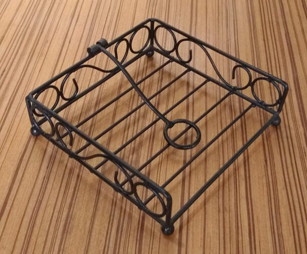 Craftland-Metal-Napkin-Stand-Tissue-Paper-Towel-Holder-for-Dining-Table-Decor-Napkin-Holder-Dispenser-for-Kitchen-Restaurant-Hotel-OfficeHome-Table-Decor-Item-Ring-Tissue.jpg Craftland Metal Napkin Stand Tissue Paper Towel Holder for Dining Table Décor Napkin Holder Dispenser for Kitchen Restaurant Hotel Office,Home Table Décor Item (Ring Tissue)