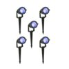 DMT™ 3 Watt Blue Waterproof Spike LED Garden Light for DMT™ 3 Watt Blue Waterproof Spike LED Garden Light for Outdoor Purpose, Aluminium Die Cast, IP65 Waterproof, Rustproof Blue Lights for Garden, Parking Area, Malls, Patio, (Pack of 5)