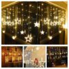 Desidiya® 12 LED Star String Light Warm White 138 LEDs, 3 Mtr Decorative Lights for Decoration Christmas, Wedding, Party, Home & Patio Decorative Lighting for Living Room, Parties, Weddings