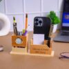Deskart-Customized-Multipurpose-Pen-Holder-Stand-Premium-Wooden-Desk-Organizer-with-Clock-Business-Visiting-Card-and-Mobile-Holder.jpg Deskart Customized Multipurpose Pen Holder Stand | Premium Wooden Desk Organizer with Clock, Business Visiting Card and Mobile Holder