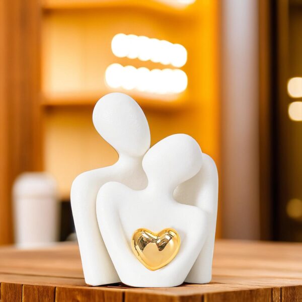 Ekhasa Nostrae (Bigger Relevant Size) Cute Couples Show Pieces for Ekhasa Nostrae (Bigger Relevant Size) Cute Couples Show Pieces for Home Decor Bed Room Decorative Items | Romantic Love Showpieces Gift Item for Valentines Day