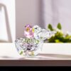Ekhasa Nostrae Crystal Birds Show Pieces for Home Decor Living Ekhasa Nostrae Crystal Birds Show Pieces for Home Decor Living Room Decorative Items | Glass Showpieces Gift Items for Decoration | Center Table Tv Showcase Office Desk Interior Statue Figurines
