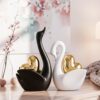 Ekhasa Nostrae Cute Swan Couples Show Pieces for Home Decor Ekhasa Nostrae Cute Swan Couples Show Pieces for Home Decor Bed Room Decorative Items | Romantic Love Showpieces Gift Item for Valentines Day