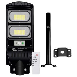 Epyz 60 Watt Solar Street Light Outdoor Waterproof with Motion Sensor with Mounting Pole for Garden, Street, Lawn, Patios and Pathways [ Pack of 1, Cold White Light, 234LED ]