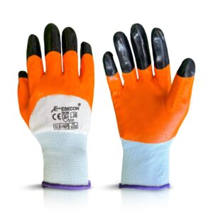 GARDENNEST Garden Gloves – Reusable Hand Gloves for Gardening Work | Durable, Comfortable, Non-Slip Grip | Home Garden Accessories for Men & Women (1 Pair)