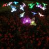 GIGALUMI GL-910 8 LED Solar Butterfly String Light with 2V GIGALUMI GL-910 8 LED Solar Butterfly String Light with 2V Panel 600mAh Battery IP65 Waterproof Fairy Lamp for Wedding Lawn Outdoor Garden Yard Patio Decoration (1Pc, Multicolor)