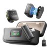 GRENARO P10 Wireless Mic for Youtubers with 3-Level Noise Reduction,Mic for YouTube Wireless with 40H Charging Case