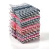 Heart Home Pack of 12 Cotton Kitchen Cloth/Napkins | Fridge, Heart Home Pack of 12 Cotton Kitchen Cloth/Napkins | Fridge, Table, Kitchen Platform Cleaning & Roti Napkins | 12x22 Inches | Multicolor