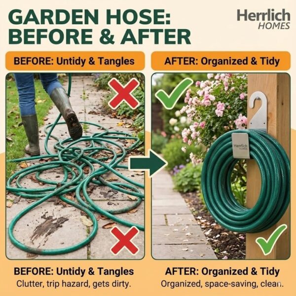 Herrlich-Homes-Durable-Heavy-Duty-304-Stainless-Steel-Garden-Pipe-Stand-Wall-Mounted-Watering-Hose-Holder-Portable-Irrigation-Hose-Hanger-Garden-Pipe-Holder-Hook-Pack-of-1-Steel.jpg Herrlich Homes Durable Heavy Duty 304 Stainless Steel Garden Pipe Stand | Wall Mounted Watering Hose Holder | Portable Irrigation Hose Hanger | Garden Pipe Holder Hook | Pack of 1 | Steel