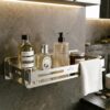 Hindware Benelave Bathroom Accessories Bathroom Multi-Purpose Shelf | Made of Stainless Steel | Stylish & Convenient | Space Saving