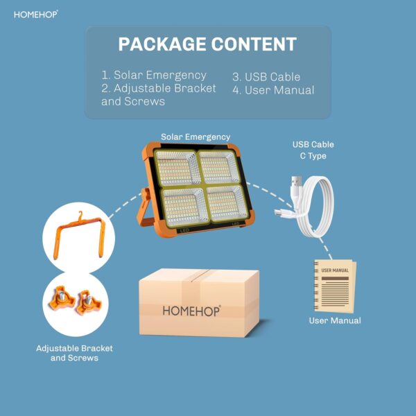 Homehop-100W-Solar-Light-Outdoor-Waterproof-LED-Rechargeable-Emergency-Lamp-–-USB-Portable-Floodlight-for-Home-Garden-Camping-and-Indoor-Use-White-ABS.jpg Homehop 100W Solar Light Outdoor Waterproof LED Rechargeable Emergency Lamp – USB Portable Floodlight for Home, Garden, Camping, and Indoor Use (White, ABS)