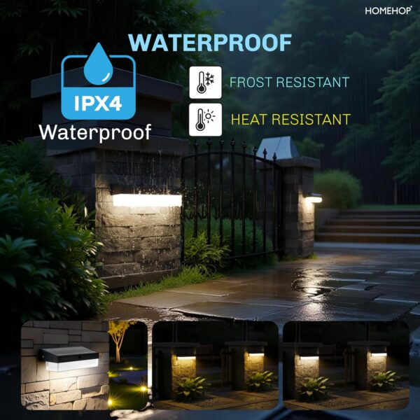 Homehop-Solar-Light-Outdoor-Garden-Waterproof-Decorative-LED-Wall-Lamp-for-Home-Balcony-Patio-Scone-and-Courtyard-Automatic-with-3-Color-Modes-ABS.jpg Homehop Solar Light Outdoor Garden Waterproof Decorative LED Wall Lamp for Home, Balcony, Patio, Scone and Courtyard Automatic with 3 Color Modes (ABS)