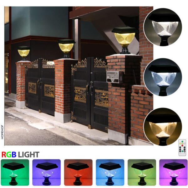 Homehop-Solar-Light-Outdoor-Home-Waterproof-10W-LED-Automatic-Wireless-LED-Gate-Lamps-for-Main-Pillar-Boundary-Compound-and-Garden-ABS-Multicolour.jpg Homehop Solar Light Outdoor Home Waterproof 10W LED Automatic Wireless LED Gate Lamps for Main Pillar, Boundary, Compound and Garden (ABS, Multicolour)