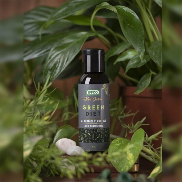 IFFCO-Urban-Gardens-Green-Diet-200-ML-Organic-Plant-Food-For-Potted-Indoor-Outdoor-plants-Balanced-Macro-Micro-Nutrients-Water-Soluble.jpg IFFCO Urban Gardens - Green Diet - 200 ML - Organic Plant Food For Potted Indoor & Outdoor plants, Balanced Macro & Micro Nutrients, Water Soluble