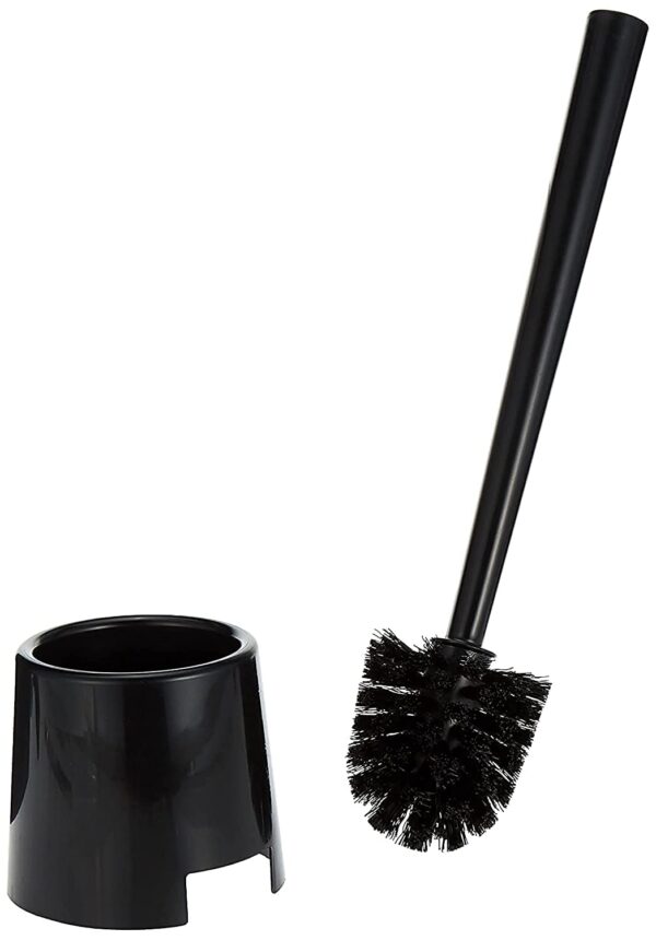IKEA Plastic Toilet Brush/Holder, Black, Pack of 1