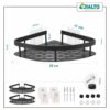 JIALTO-2-PCS-Aluminum-Bathroom-Corner-Shelf-for-Wallrustproof-Nail-Free-No-Drilling-Organizer-Holder-Bathroom-Shelf-for-Wall-Stand-for-Corner-Holder-Washroom-Bathroom-Accessories-Black.jpg JIALTO 2 PCS Aluminum Bathroom Corner Shelf for Wall,rustproof, Nail-Free, No Drilling Organizer Holder, Bathroom Shelf for Wall Stand for Corner Holder, Washroom & Bathroom Accessories (Black)