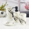 Kookee-Ceramic-Bathroom-Accessories-Set-of-4-Modern-Bath-Set-with-Liquid-handwash-Soap-Dispenser-and-Toothbrush-Holder-Luxury-Gift-Accessory-for-Home-WhiteBlack-10391.jpg Kookee Ceramic Bathroom Accessories Set of 4, Modern Bath Set with Liquid handwash Soap Dispenser and Toothbrush Holder, Luxury Gift Accessory for Home, White/Black (10391)