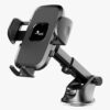 Kratos Grip X3 Premium Mobile Holder for Car with Back Button Unlocking Mechanism, Strong Suction Cup, 360° Rotatable,Car Mobile Holder for Wildshield and Dashboard, Compatible with 4 to 7" Smartphone