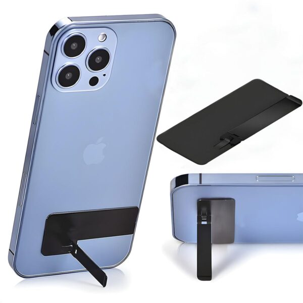 LIRAMARK Phone Kickstand/Phone Stand/Mobile Holder, Vertical and Horizontal Stand, Adjustable LIRAMARK Phone Kickstand/Phone Stand/Mobile Holder, Vertical and Horizontal Stand, Adjustable Angle, Compatible with iPhone & Any Other Cellphone (Pack of 1)
