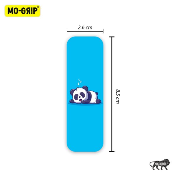 MO-GRIP Tabletop Finger Grip/Selfie Holder & Mobile Stand for iPhones & Android Smartphones Panda Print