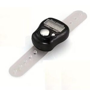 Mini Hand Tally Counter Finger Ring Digital Electronic Head Count,Japa Counter Counting Machine For Mantra Jap And Cricket Umpire And Various Counting Purpose Small (Color May Vary)