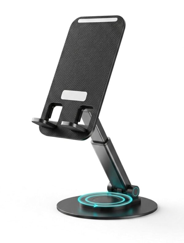 Mobile Holder Stand Adjustable 360° Rotating, Cell Phone Stand Perfect for Video Table Online Class Home Bed Flexible Charging Hand Bike Movie Office Gift Desktop Heavy Duty