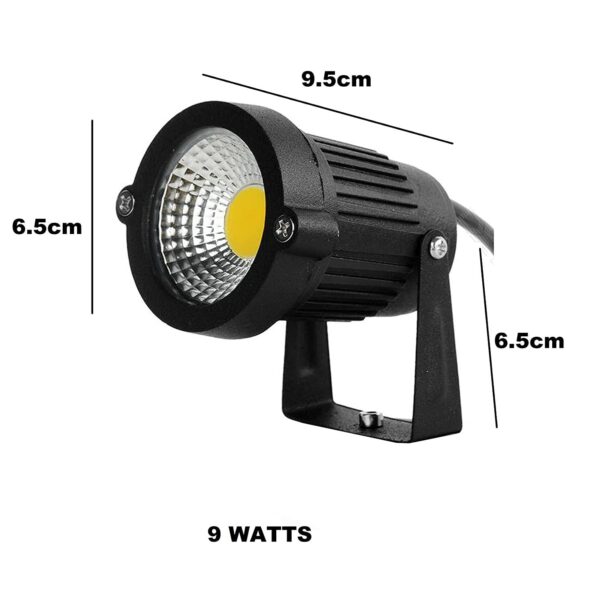 Mufasa-LED-Outdoor-Garden-Spot-and-Spike-IP65-Aluminium-Body-Garden-Light-Driver-in-Built-Warm-White-9-Watts.jpg Mufasa LED Outdoor Garden Spot and Spike IP65, Aluminium Body, Garden Light (Driver in -Built, Warm White) (9 Watts)