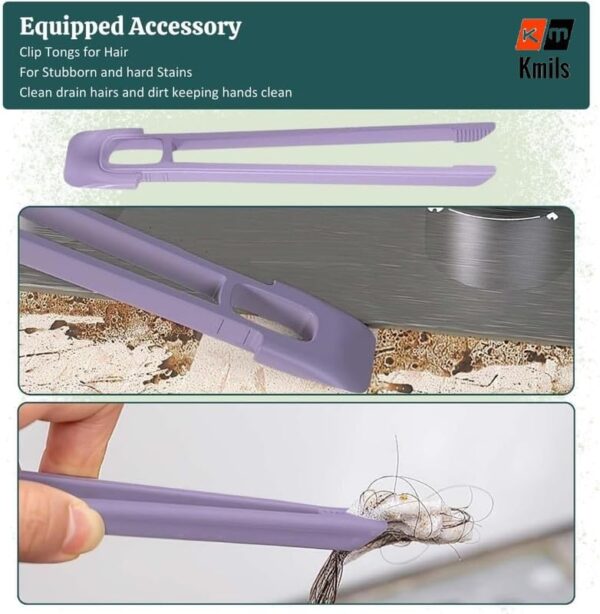 Multi-Function Bathroom Plastic Cleaning Brush,Tiles Cleaning Brush,Hard Bristle Rotating Crevice Gap Cleaning Brushes For Bathroom,Floor Cleaner Brush(Multi Colour)