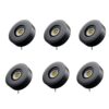 OCL 5W Black Body Cool White COB LED Surface Ceiling OCL 5W Black Body Cool White COB LED Surface Ceiling Light | IP65 Waterproof Energy Efficient Spot Light | Indoor Outdoor Light for Home, Balcony, Garden, Bedroom, Bathroom | Pack of 6