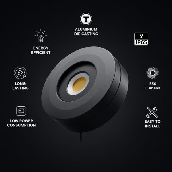 OCL-5W-Black-Body-Cool-White-COB-LED-Surface-Ceiling-Light-IP65-Waterproof-Energy-Efficient-Spot-Light-Indoor-Outdoor-Light-for-Home-Balcony-Garden-Bedroom-Bathroom-Pack-of-6.jpg OCL 5W Black Body Cool White COB LED Surface Ceiling Light | IP65 Waterproof Energy Efficient Spot Light | Indoor Outdoor Light for Home, Balcony, Garden, Bedroom, Bathroom | Pack of 6
