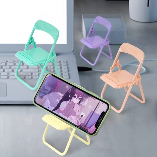 Oblivion-Portable-Foldable-Chair-Mobile-StandCell-Phone-StandPhone-Holder-for-All-The-Smartphone-Perfect-for-Bed-Office-Home-and-Desktop-Multicolor-Tabletop.jpg Oblivion Portable, Foldable Chair Mobile Stand/Cell Phone Stand/Phone Holder for All The Smartphone, Perfect for Bed, Office, Home and Desktop (Multicolor, Tabletop)